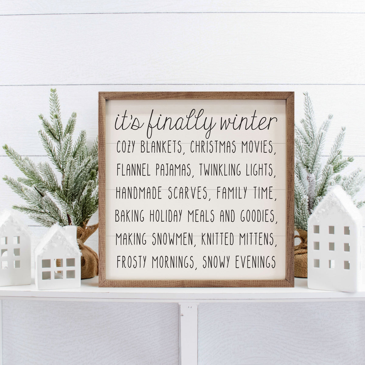 It's Finally Winter White