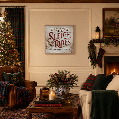 Old Fashioned Sleigh Rides