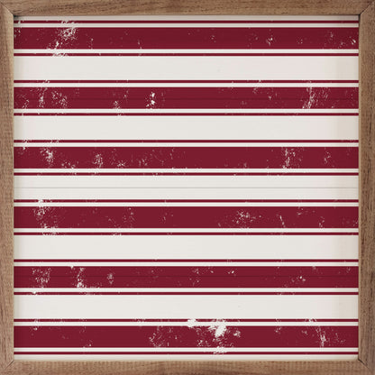Pattern Red And White Stripes