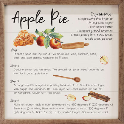 Recipe Apple Pie White