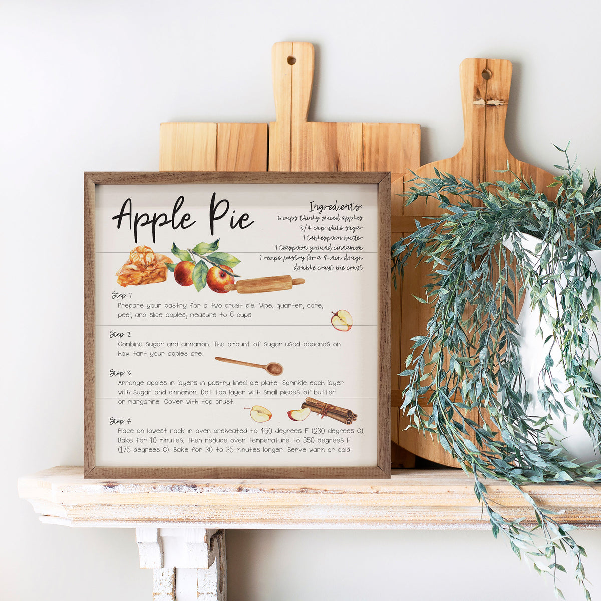 Recipe Apple Pie White