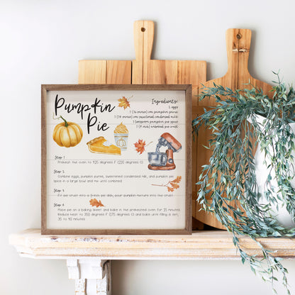 Recipe Pumpkin Pie White