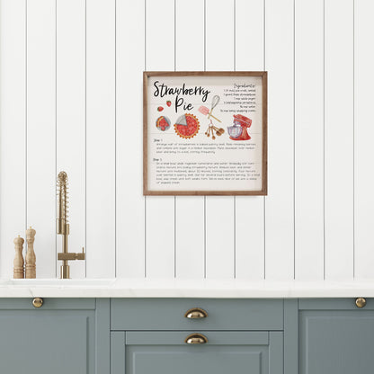 Recipe Strawberry Pie White