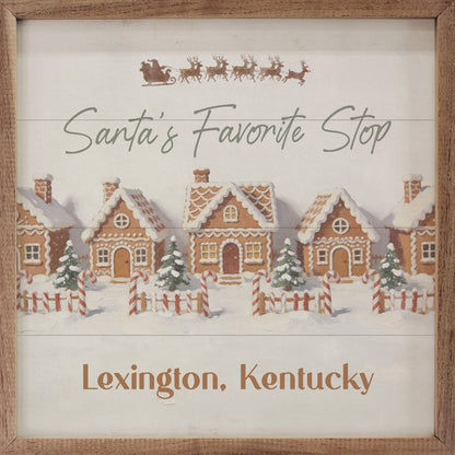 Santa's Favorite Stop Personalized