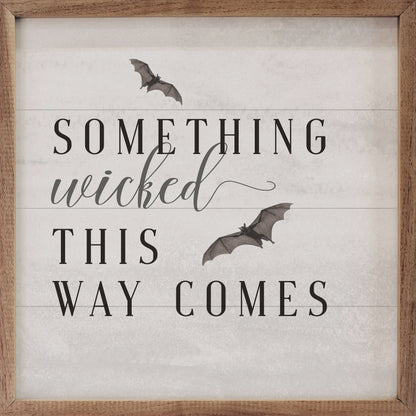 Something Wicked Bats White