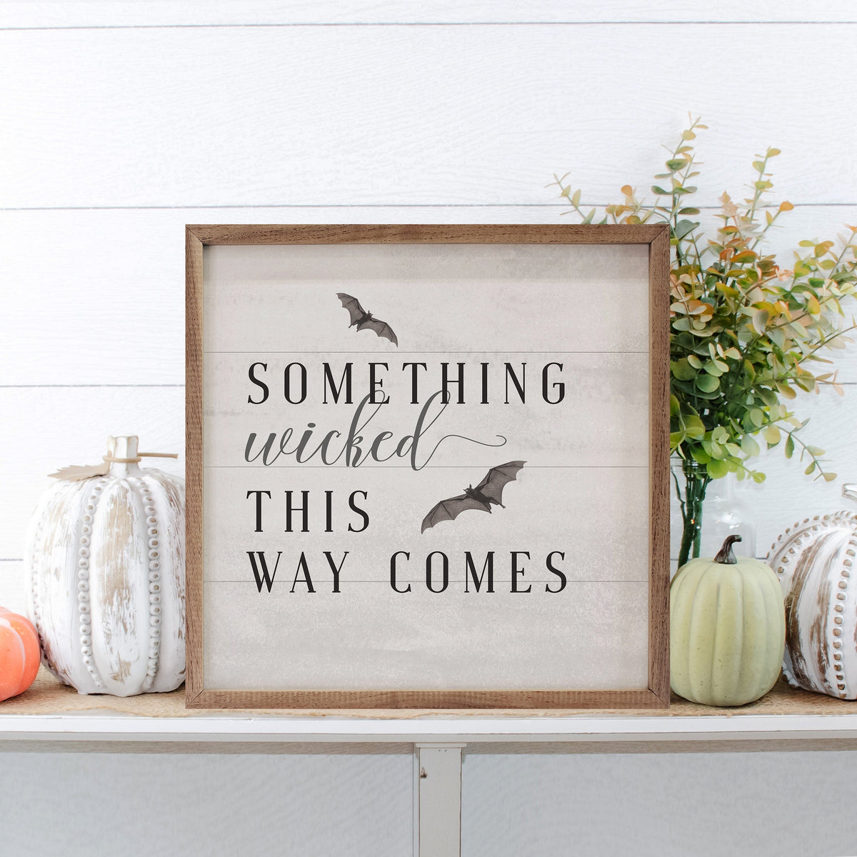 Something Wicked Bats White