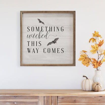 Something Wicked Bats White