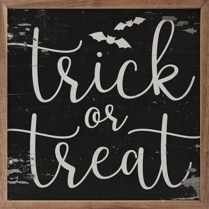 Trick Or Treat Bats Black