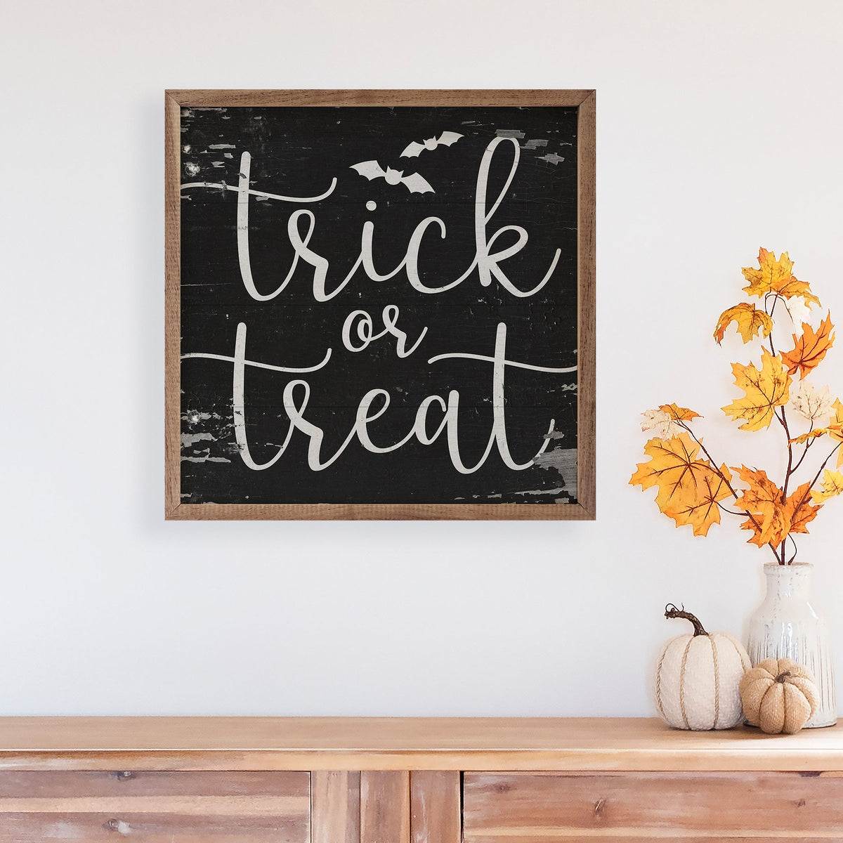 Trick Or Treat Bats Black