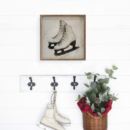 White Ice Skates
