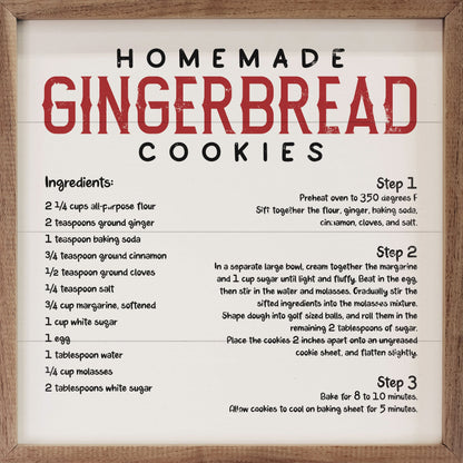 Gingerbread Cookie Recipe White