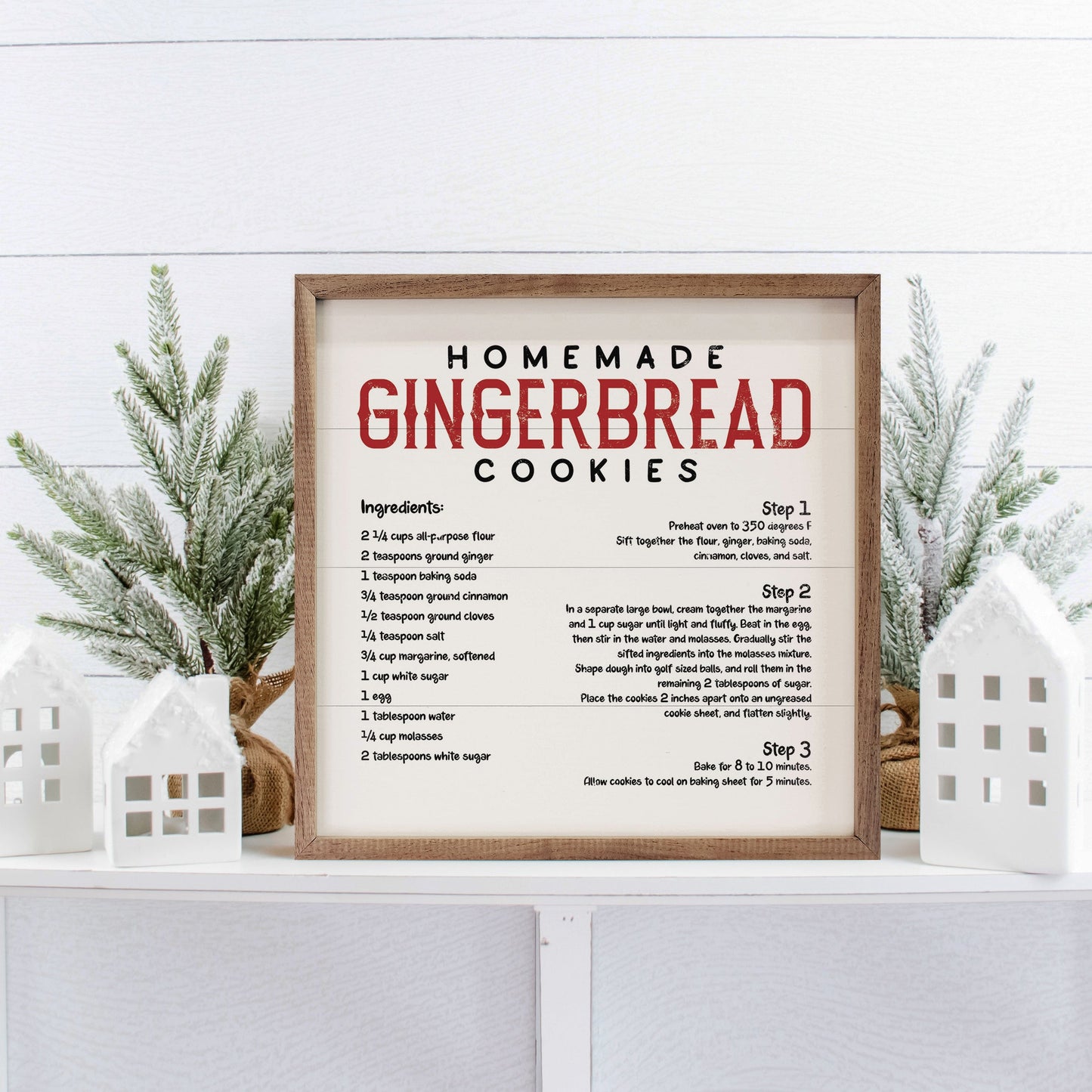 Gingerbread Cookie Recipe White