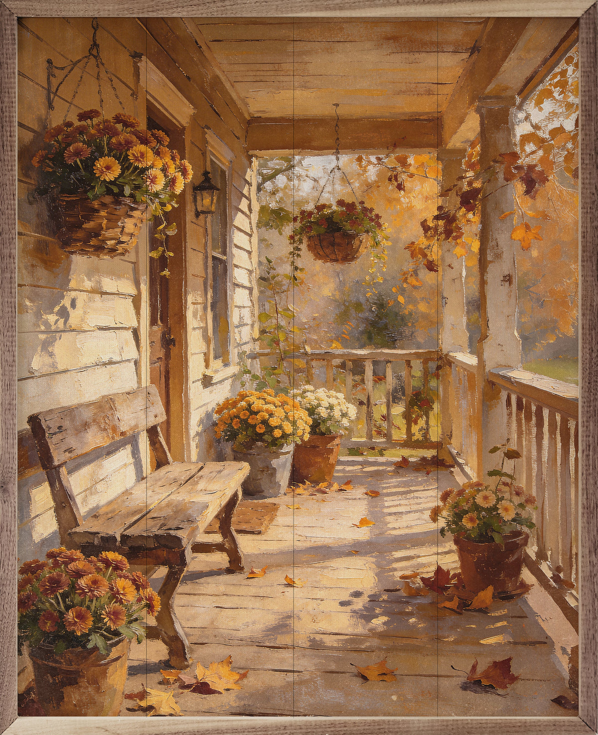 Fall's Front Porch