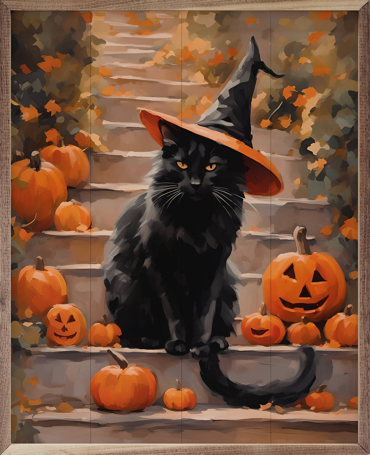Halloween Cat With Hat