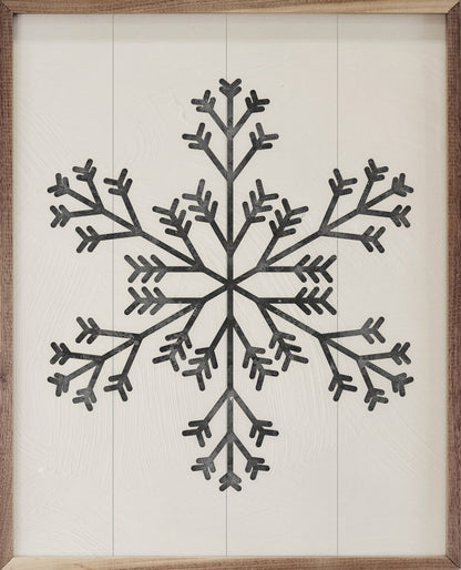 Modern Snowflake 3 Two Spike By Nina Blue