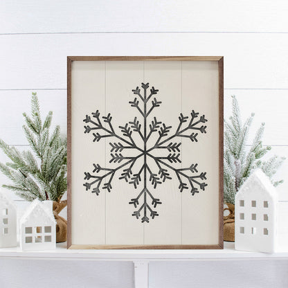 Modern Snowflake 3 Two Spike By Nina Blue