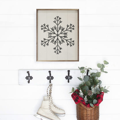 Modern Snowflake 3 Two Spike By Nina Blue