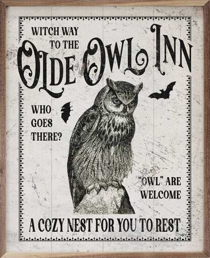 Olde Owl Inn White