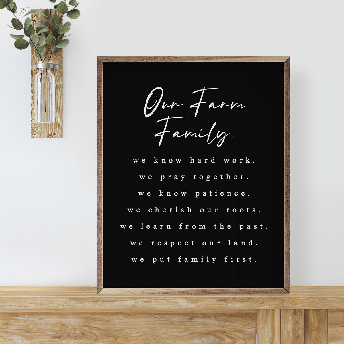 Our Farm Family Values
