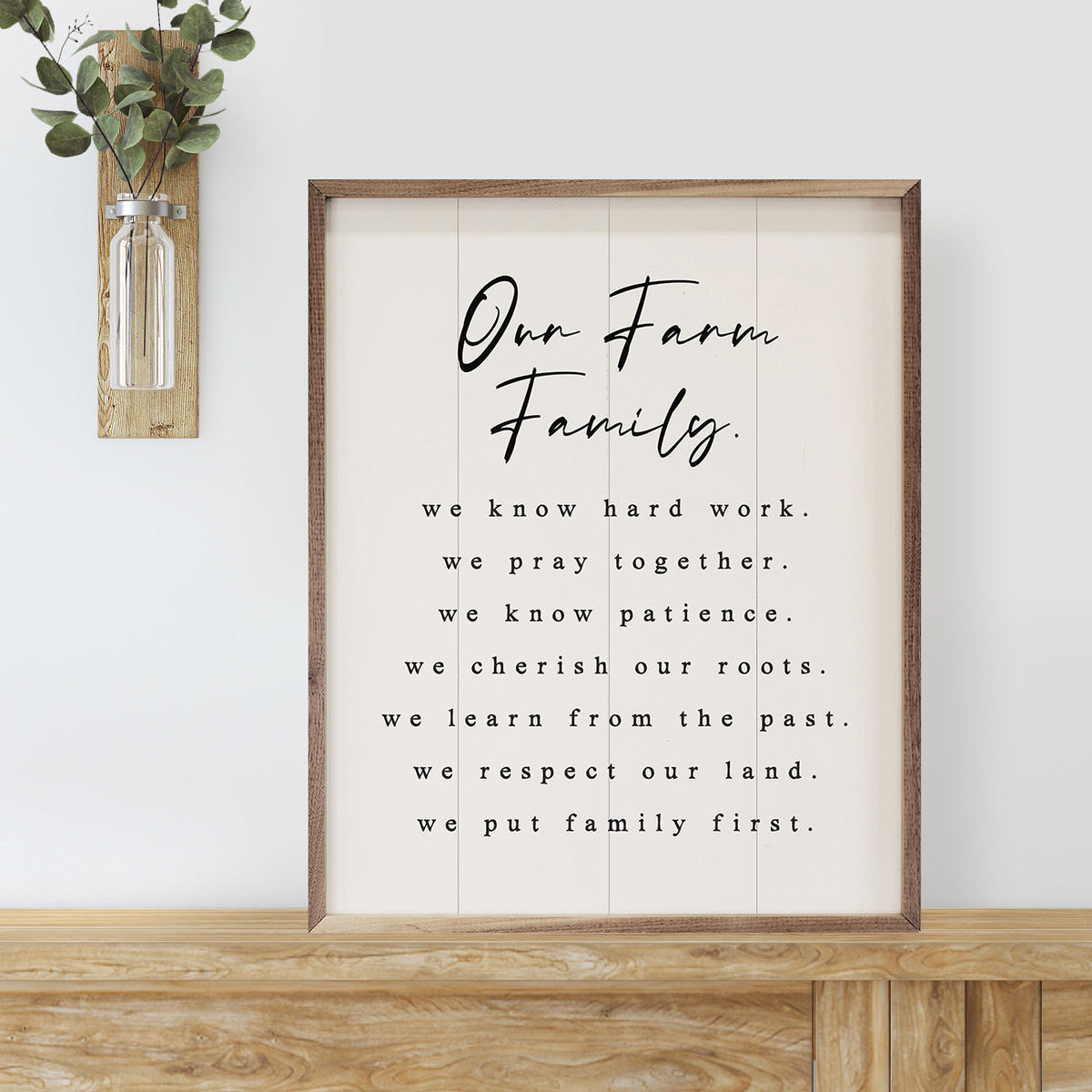 Our Farm Family Values