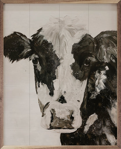 Speckled Dairy Cow By Morgan Adams