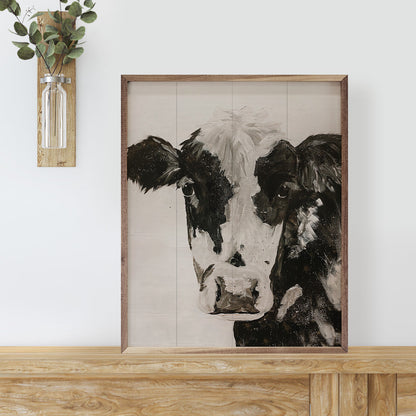 Speckled Dairy Cow By Morgan Adams