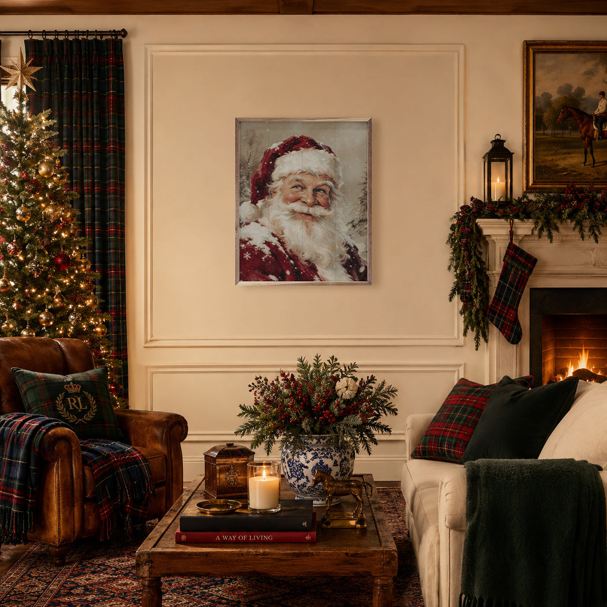 Storybook Santa