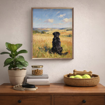 Sunny Day Black Lab