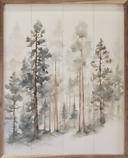 Watercolor Timber