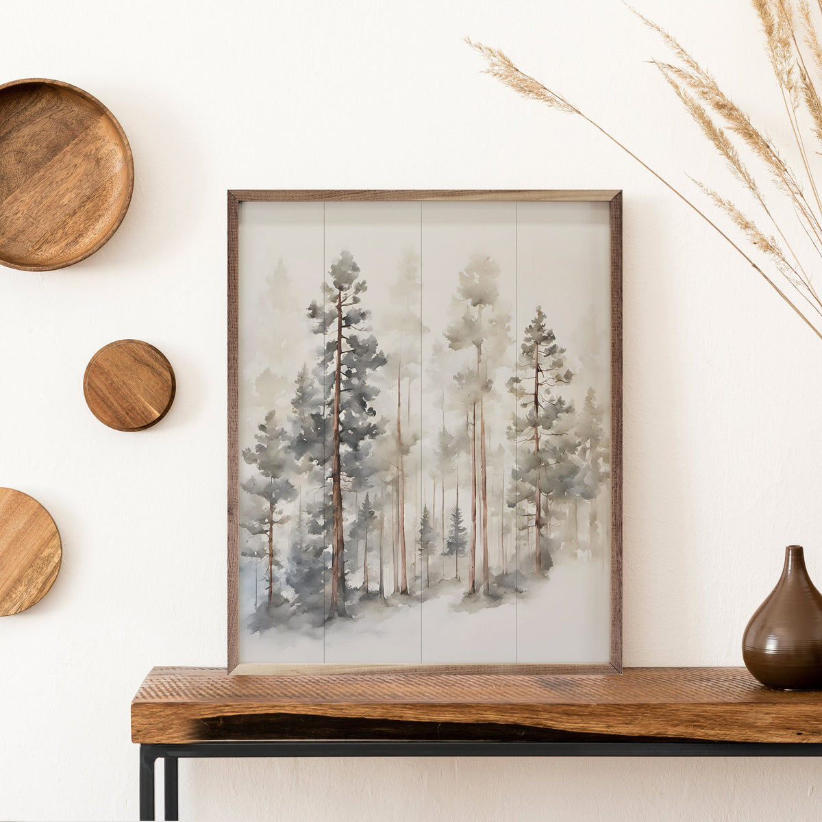 Watercolor Timber