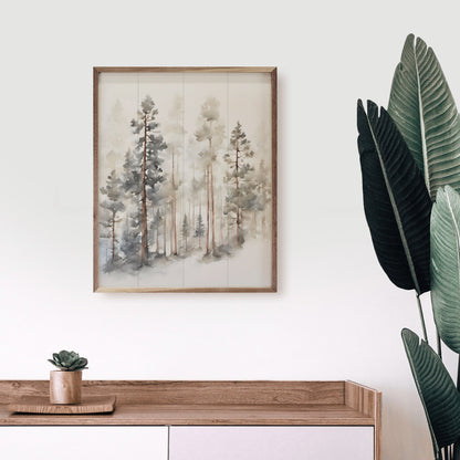 Watercolor Timber