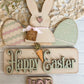 Easter Bunny & Eggs- ADD ON for interchangeable Rustic Truck - DIY HOME KIT - NO PAINTS