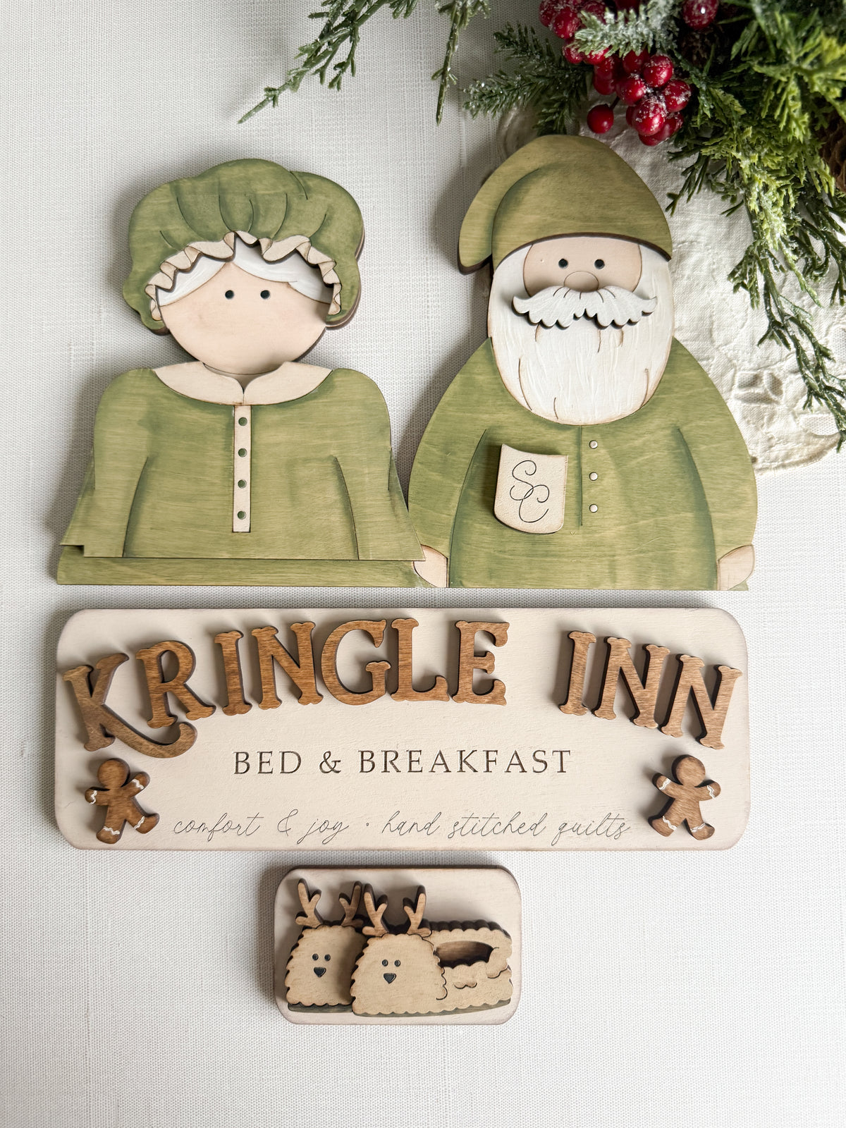 DIY KIT - Kringle Inn - Interchangeable Truck/Basket Insert