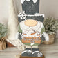 Snowball Winter Gnome - DIY Kit - Wood Blank - NO PAINT Included