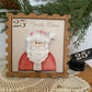 *OOPSIE* Santa 3D postage stamp sign