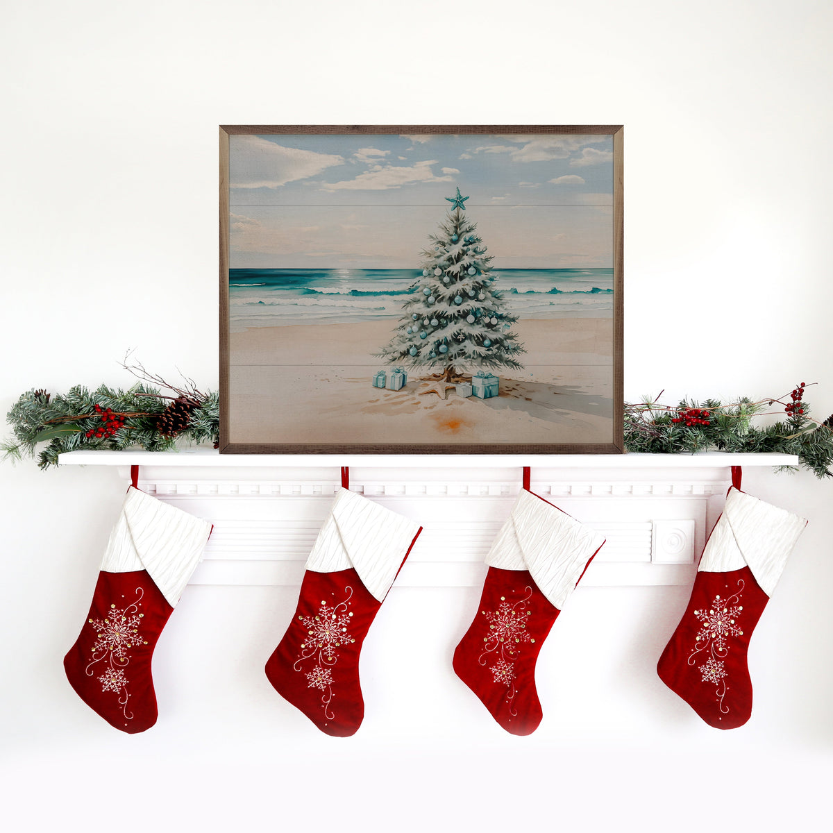 Beach Holiday Tree