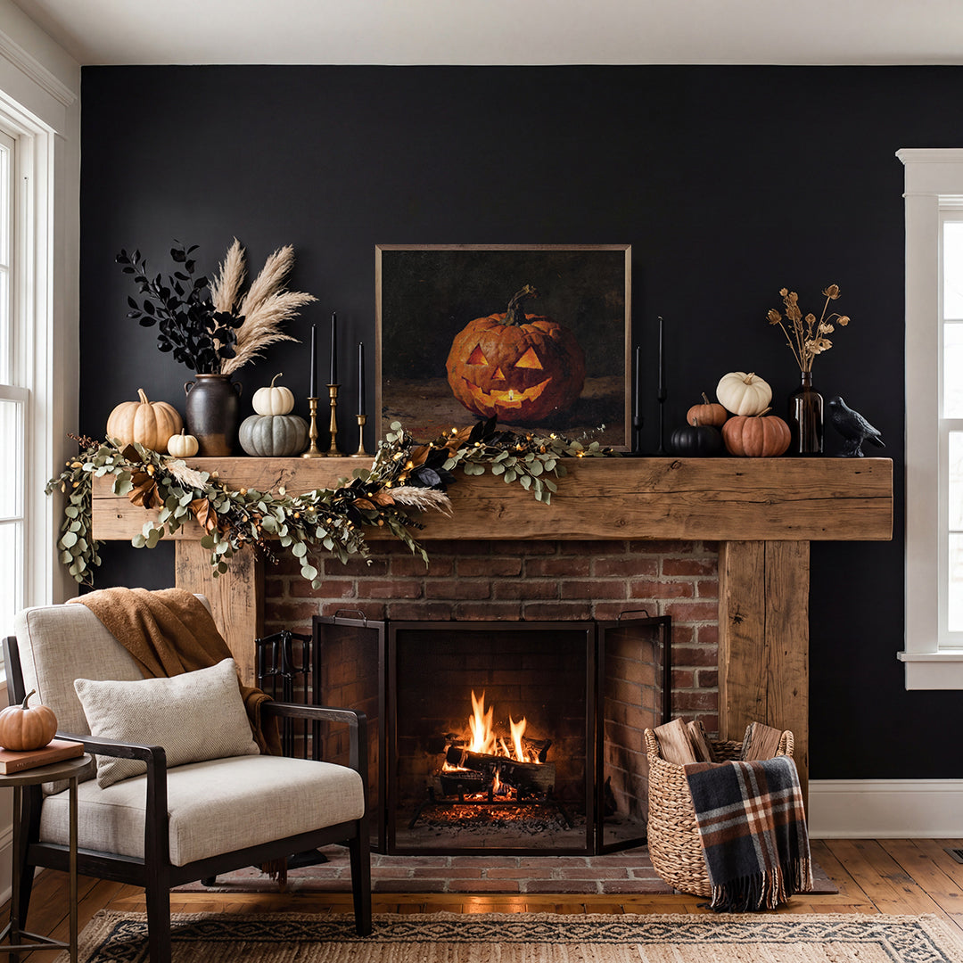 Glowing Jack O Lantern