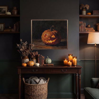 Glowing Jack O Lantern
