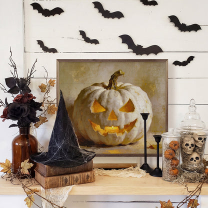 White Jack O Lantern