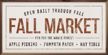 Fall Market White