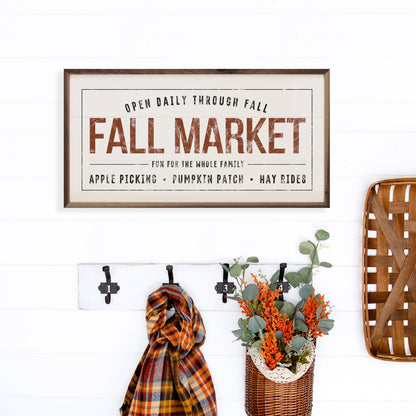 Fall Market White