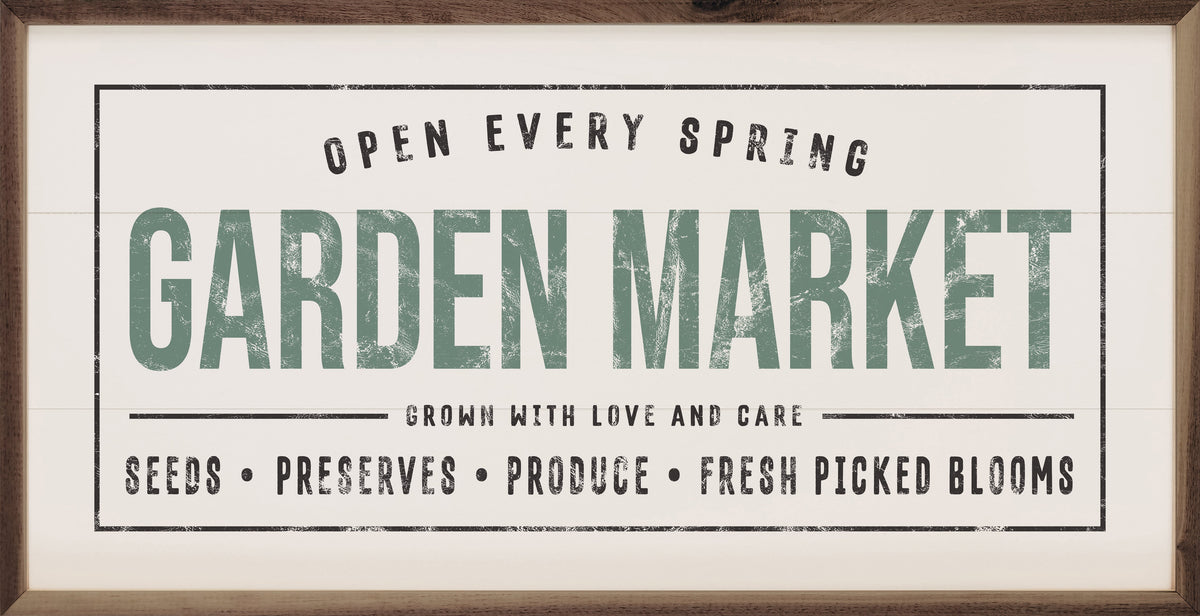 Garden Market White