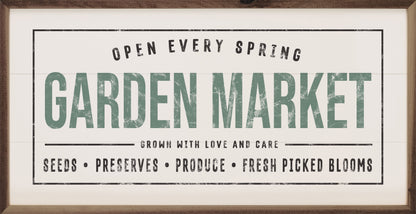 Garden Market White