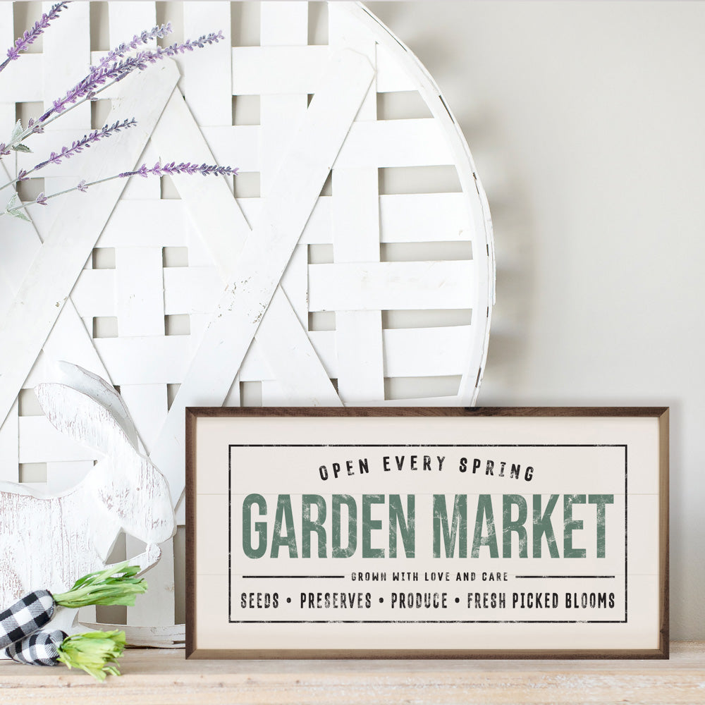 Garden Market White