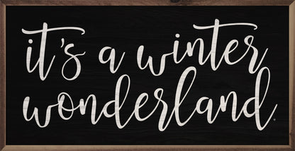 It's A Winter Wonderland Black