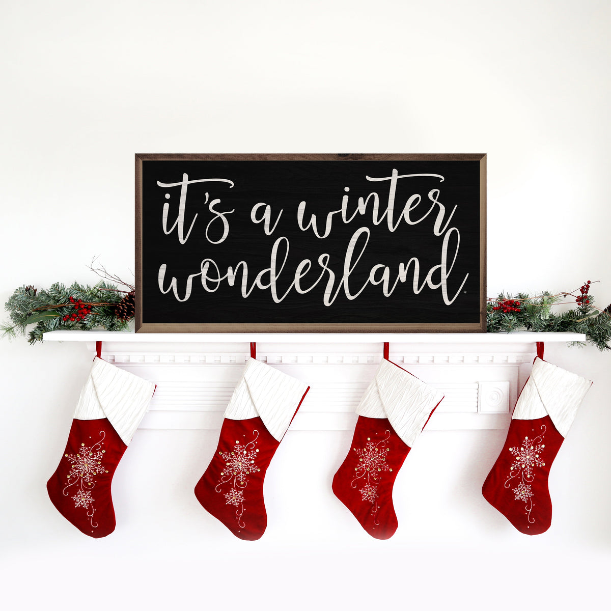 It's A Winter Wonderland Black