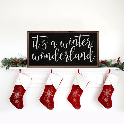 It's A Winter Wonderland Black