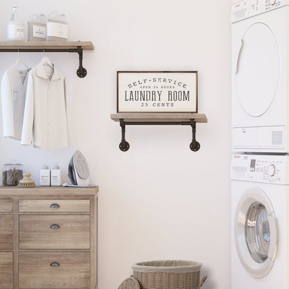 Laundry 25 Cents White