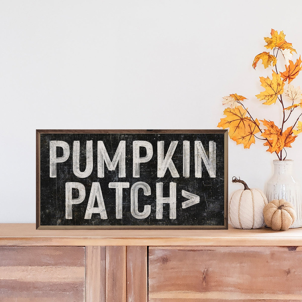 Pumpkin Patch Arrow Black