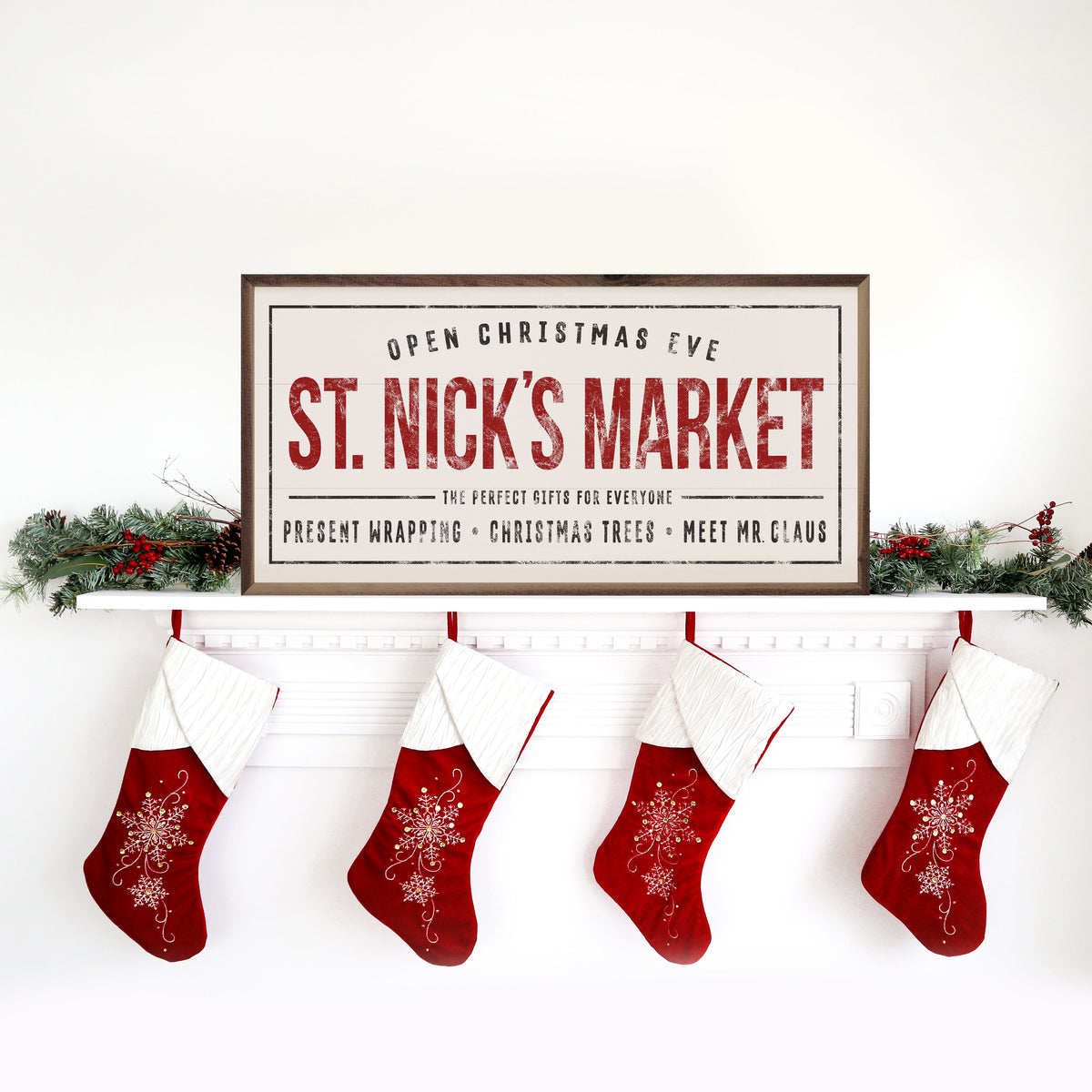 St. Nick's Market White